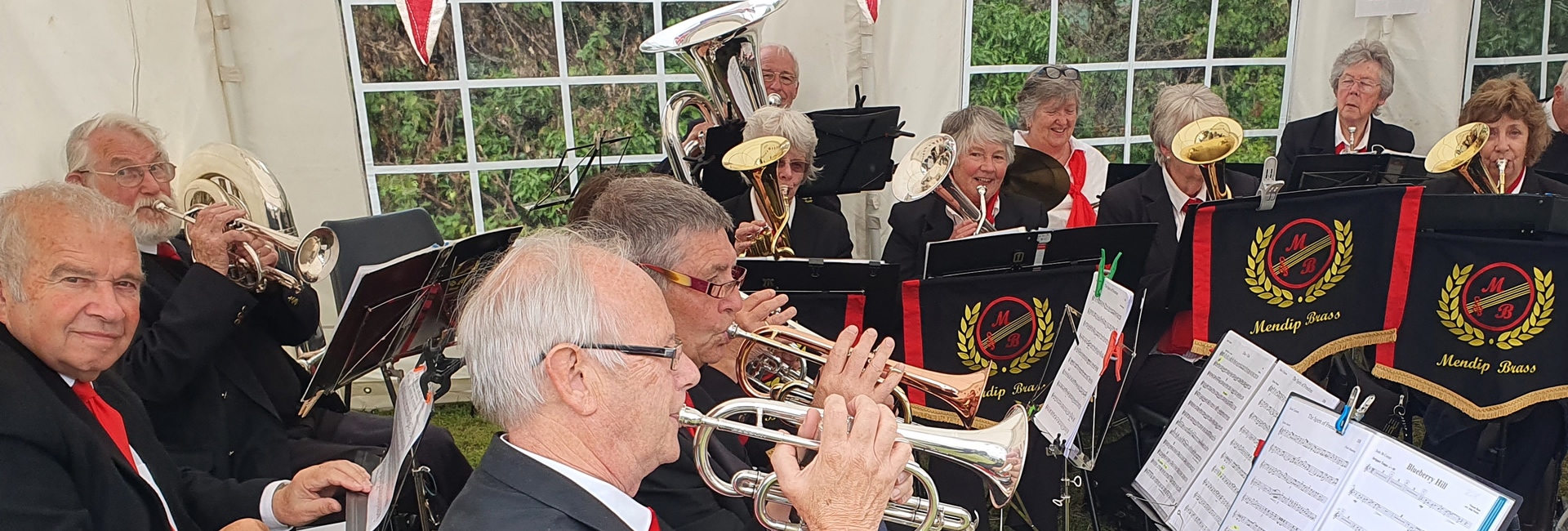 Mendip Brass Band in Henton
